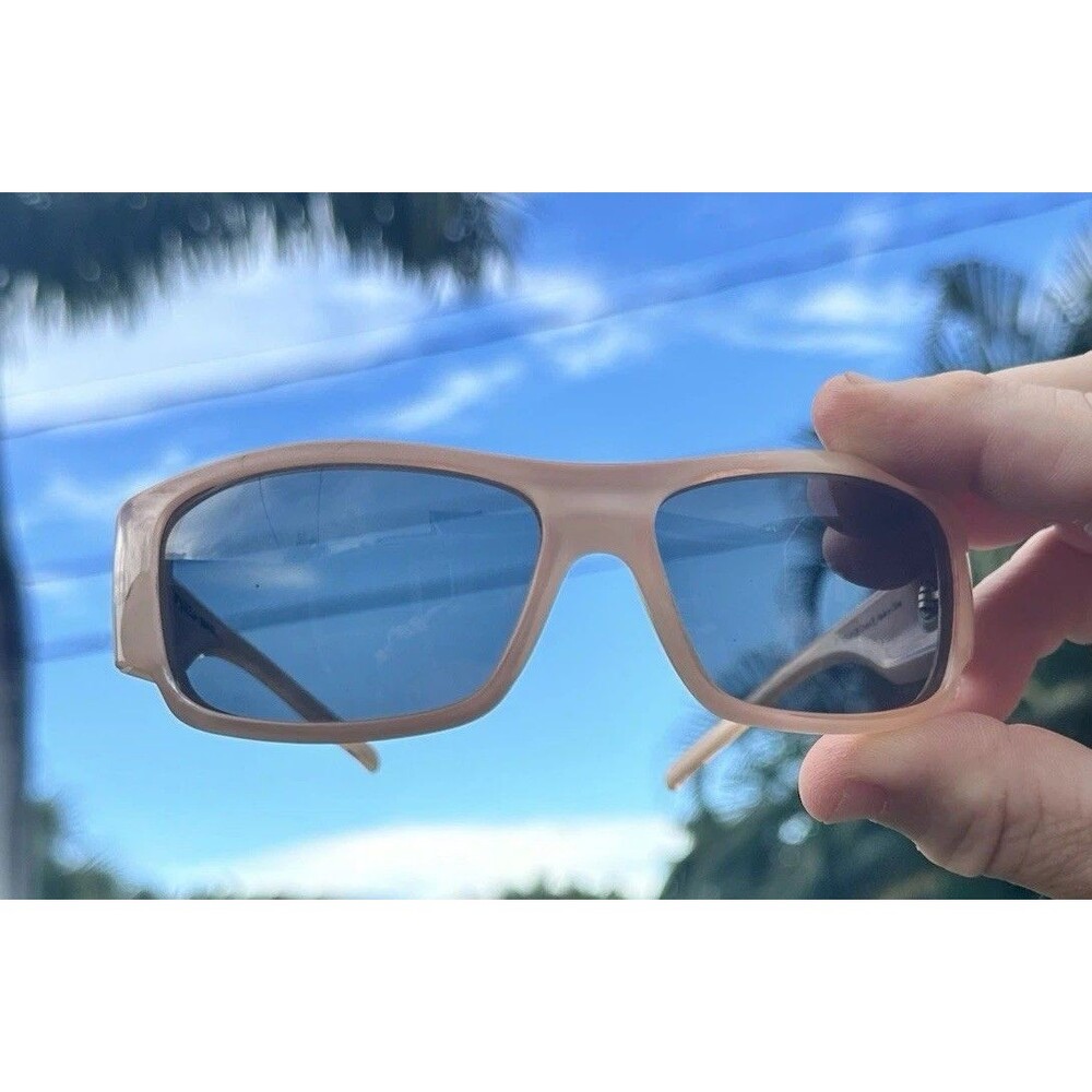 Solize By Del Sol Sunglasses Color Change White To Pink W/ Case Cindy Oh Cindy